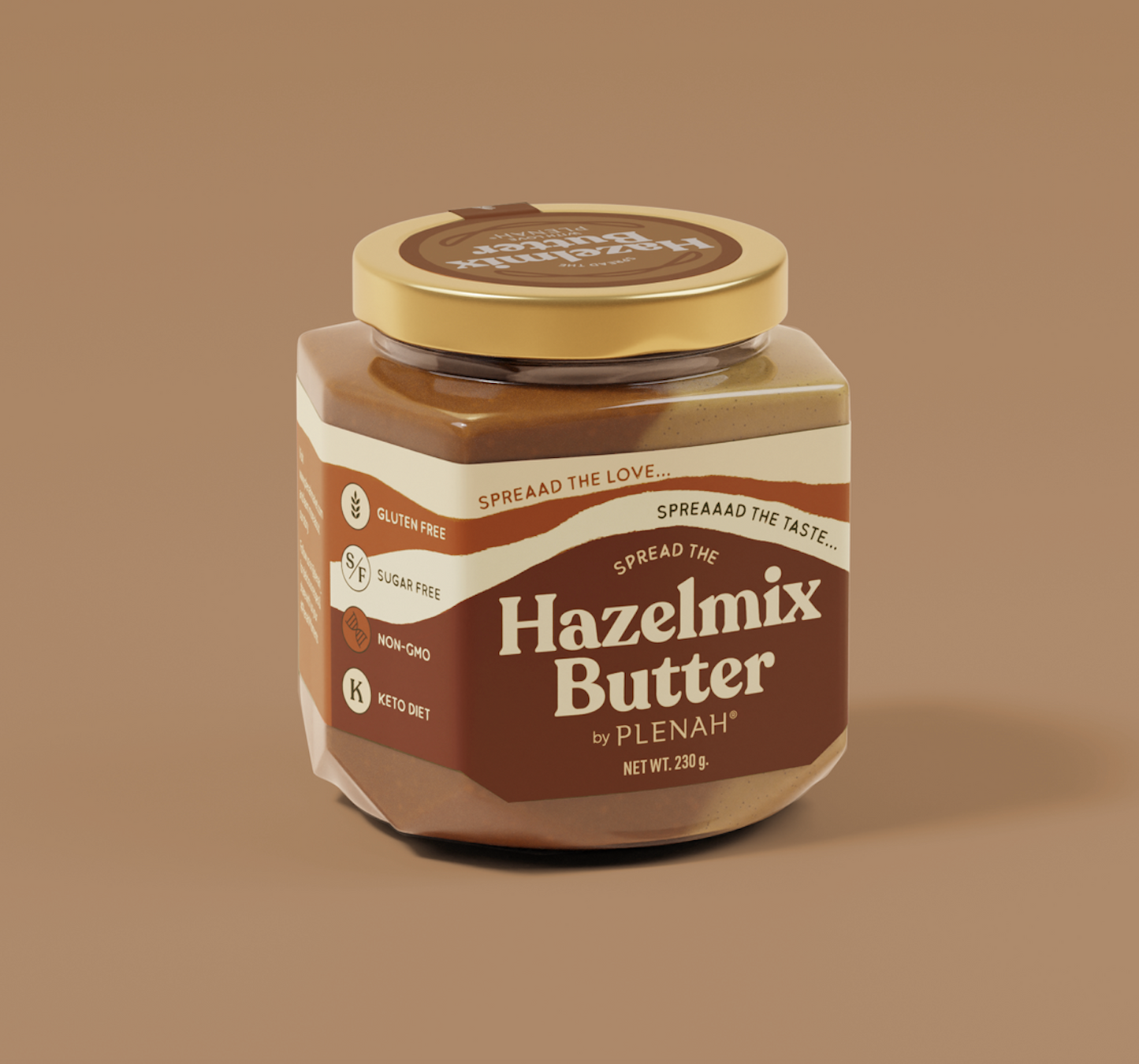 Plenah Hazelmix Butter